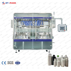 50ml-1000ml Pesticide Servo Piston Filling Machine