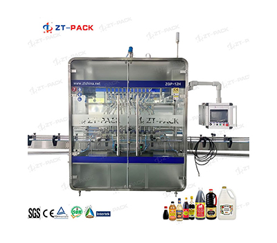 Soy Sauce/ Vinegar Low Viscous Liquid Filling Machine