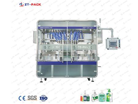 Hand Washer Sanitizer Gel Piston Filling Machine