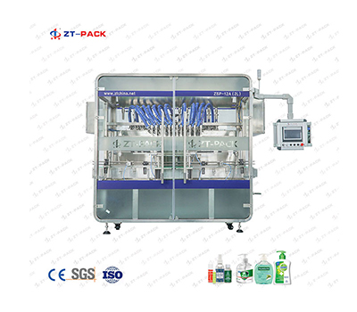 Hand Washer Sanitizer Gel Piston Filling Machine