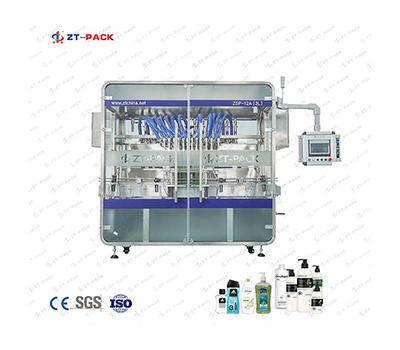 Shampoo Shower Gel Servo Piston Filling Machine