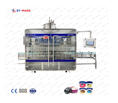 Vaseline Wax Piston Filling Machine